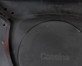 KARMSTOLAR, ett par, "CAB", Mario Bellini, Cassina, Italien. Modellen formgiven 1977.