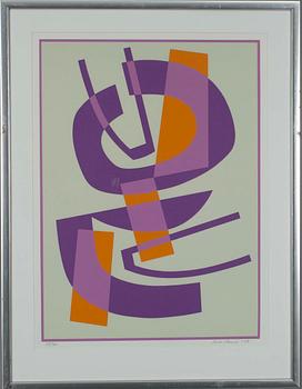 SAM VANNI, serigrafi, 38/75, sign. och. dat. -82.