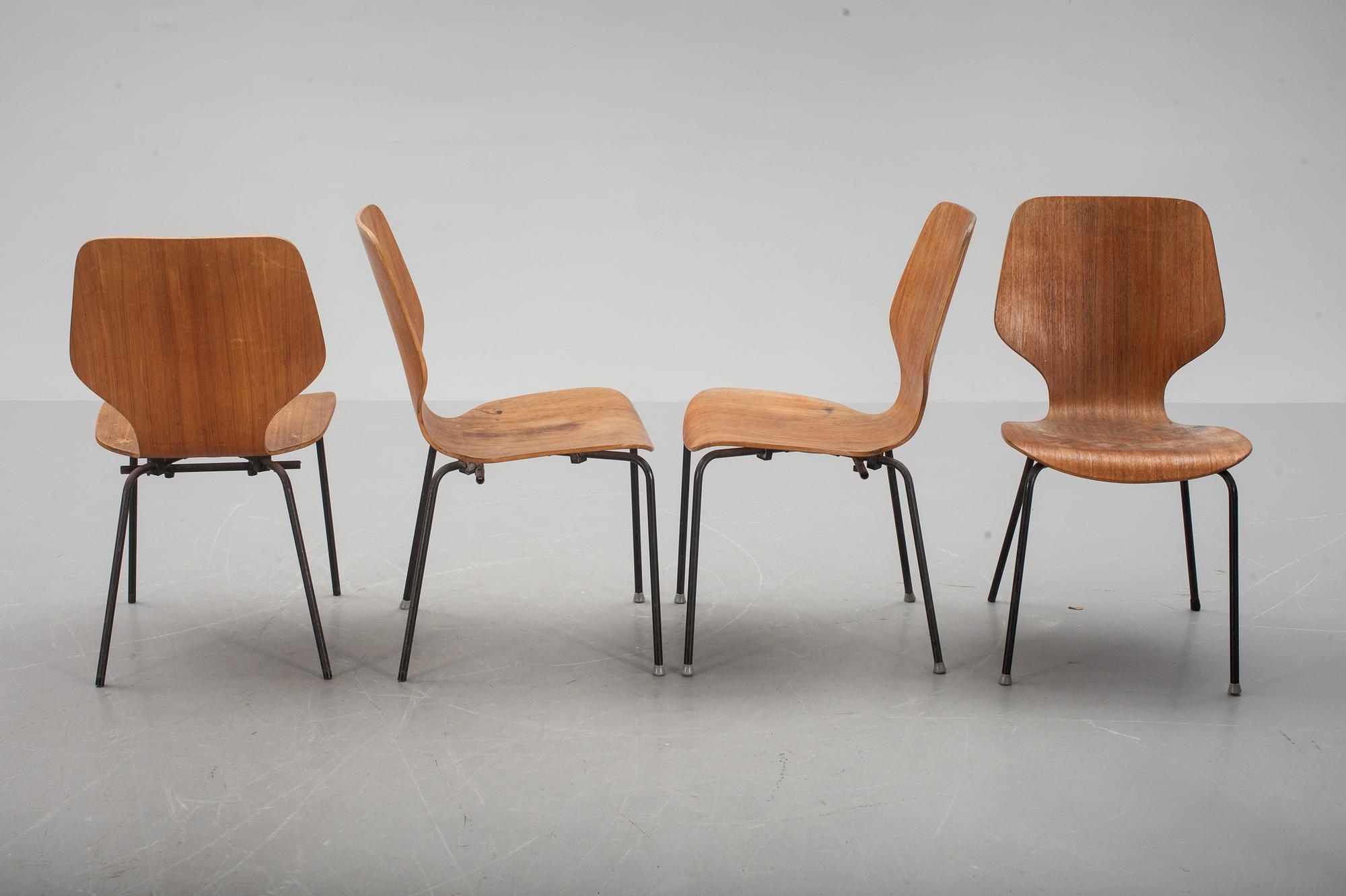 STOLAR, 4 st, Danmark, 1950/60-tal.