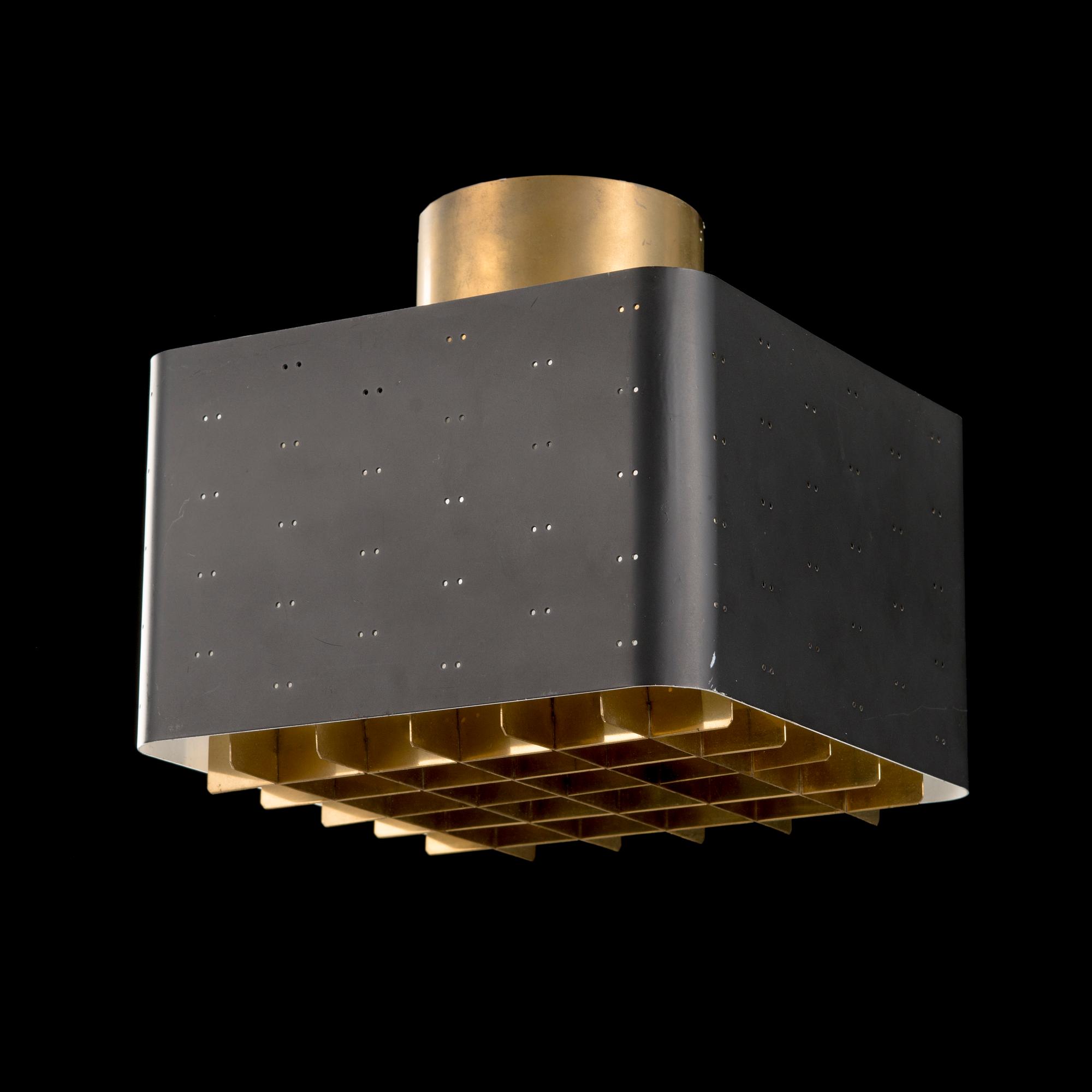 PAAVO TYNELL, TAKLAMPA, 9068/24, "Stjärnhimmel". Tillverkare Idman.