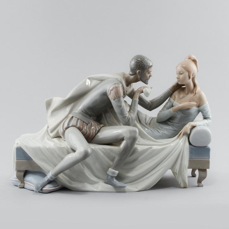 FIGURIN, porslin, Antonio Ruiz, Lladro, 1900-talets andra hälft.