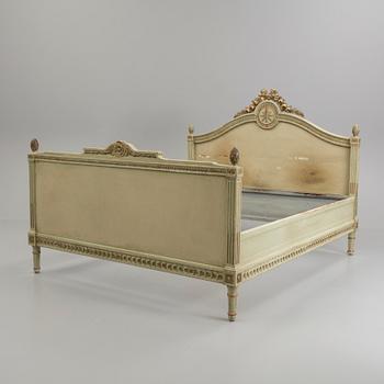A late 18th century Gustavian bed.