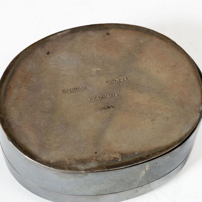 Boxes, 9 pcs, silver, 19th-20th century.