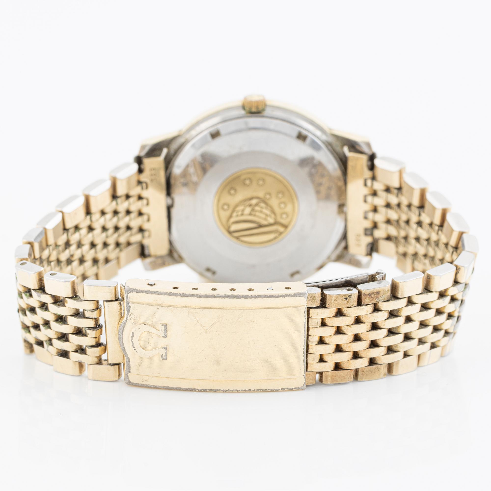 Omega, Constellation, "Pie-Pan", wristwatch, 35 mm.