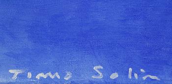 TIMO SOLIN, Olja på duk. Sign Timo Solin.