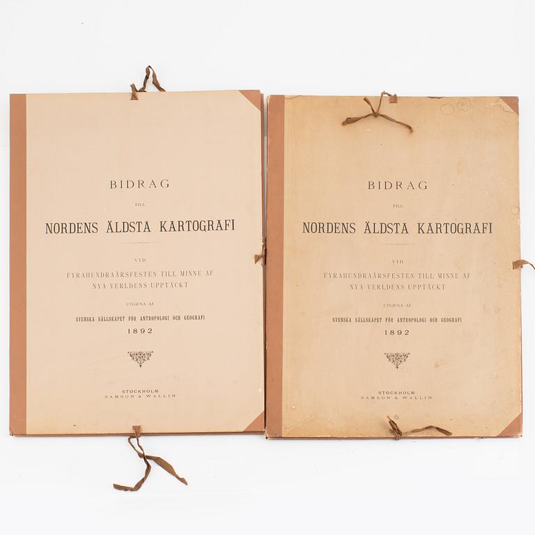 Stielers Hand-Atlas 1834 & Bidrag till Nordens äldsta kartografi.