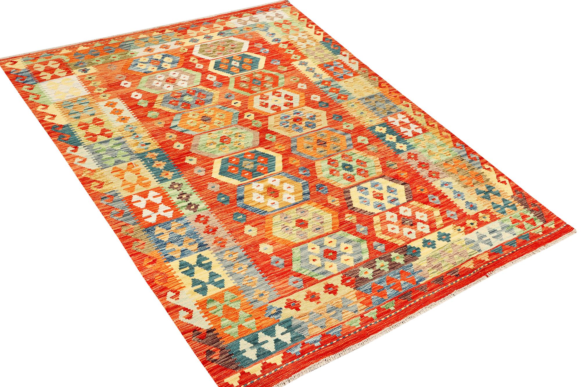 Matta, Kelim, ca. 246 x 163 cm.