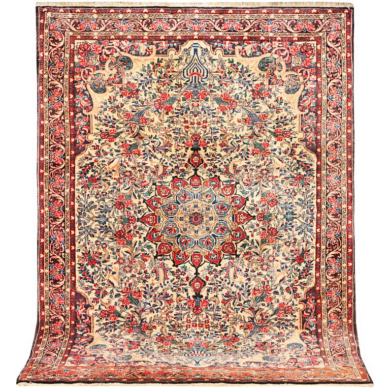 A Bidjar rug, old, a. 200 x 145 cm.