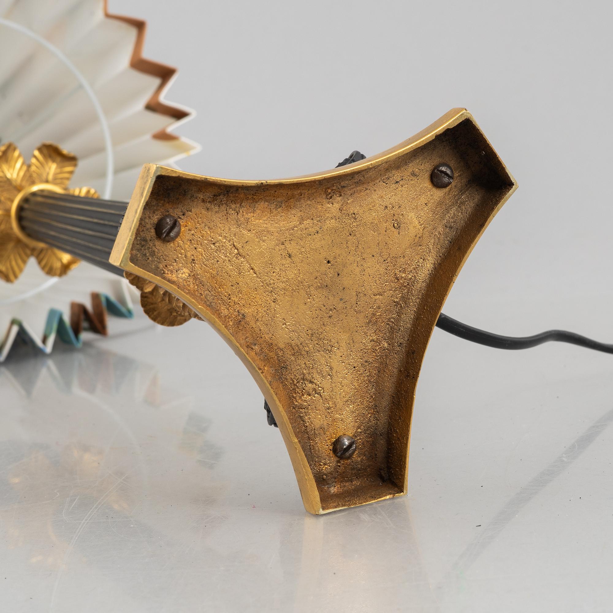 Table lamp, Empire style, mid-20th Century.