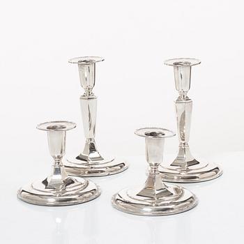 Candelabra, 2 pairs, K&EC/Ceson, Gothenburg, 1956-78.