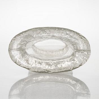 Timo Sarpaneva, A glass vase from "Finlandia"- series, signed Timo Sarpaneva.