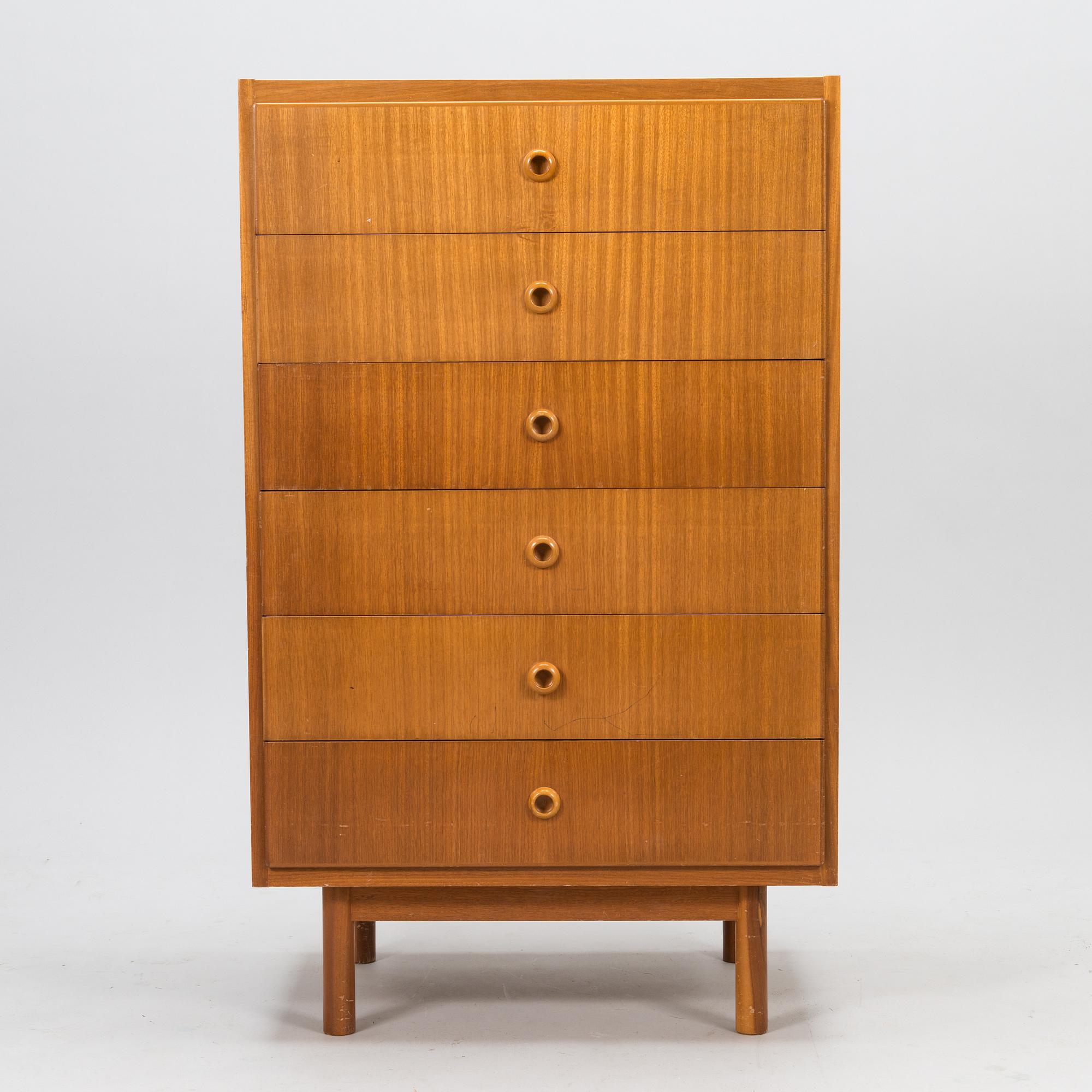 OLOF OTTELIN, A 1960s drawer of the 'Beta' series, Oy Stockmann Ab, Keravan puusepäntehdas, Finland.