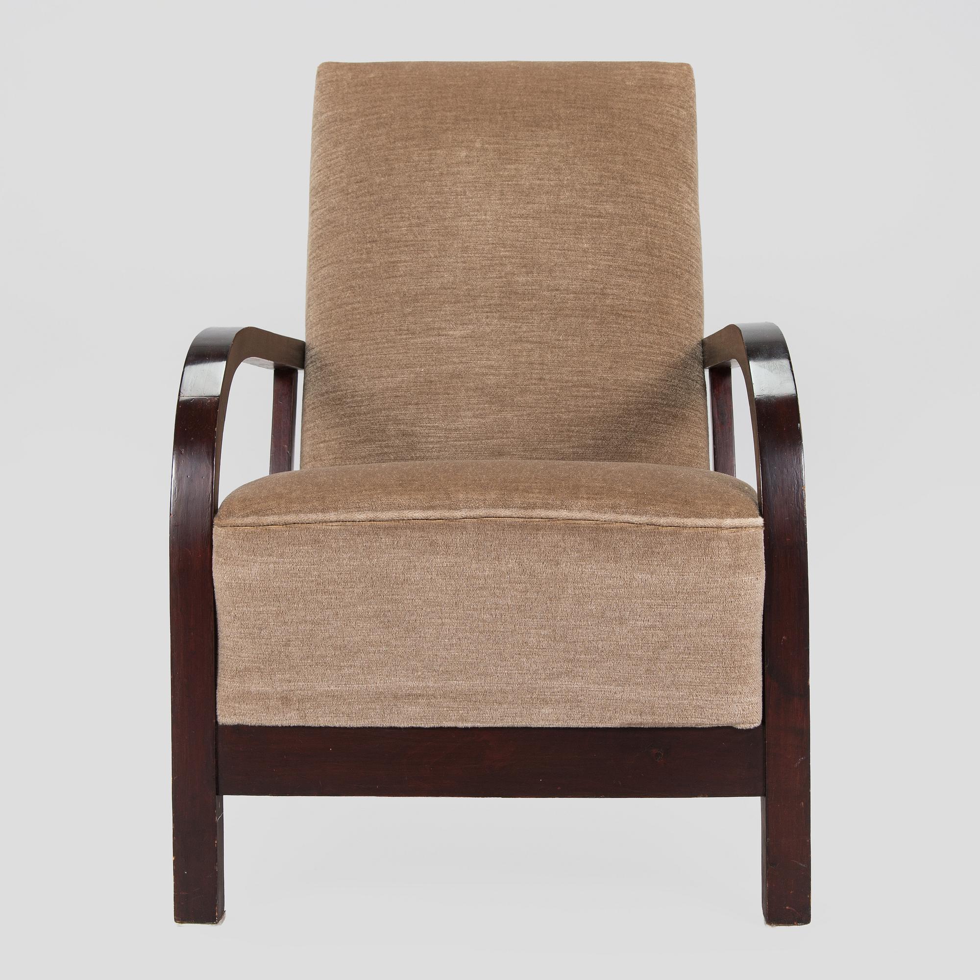 Einari Kyöstilä, a "Mainio" armchair for Asko, 1930s-40s.