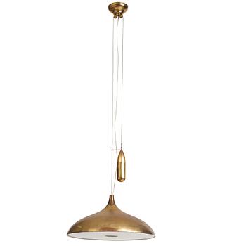 196. Bröderna Malmströms Metallvarufabrik, taklampa, modell "1576", Malmö, 1950-tal.