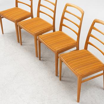 A set of four Bertil Fridhalgen 'Reno 4' chairs, Bodafors, 1950's.
