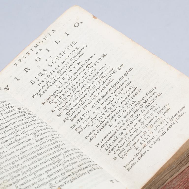 Pub. Virgilii Maronis opera cum adnotationibus by Johannis Minellii. Rotterdam 1697.