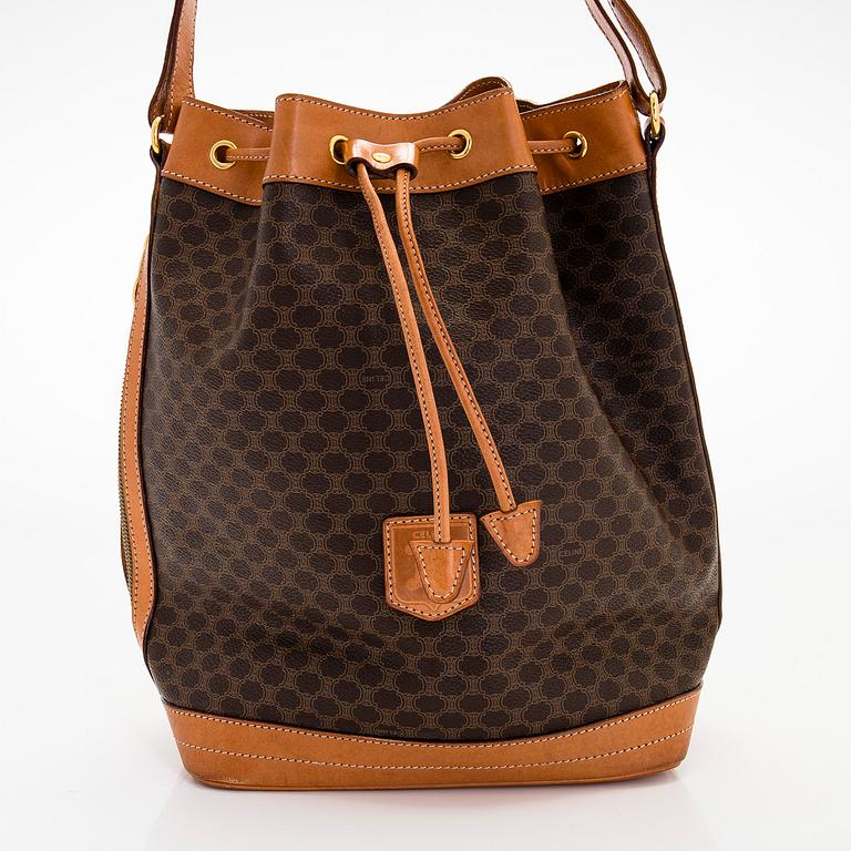 Céline, väska, "Macadam Bucket Bag".