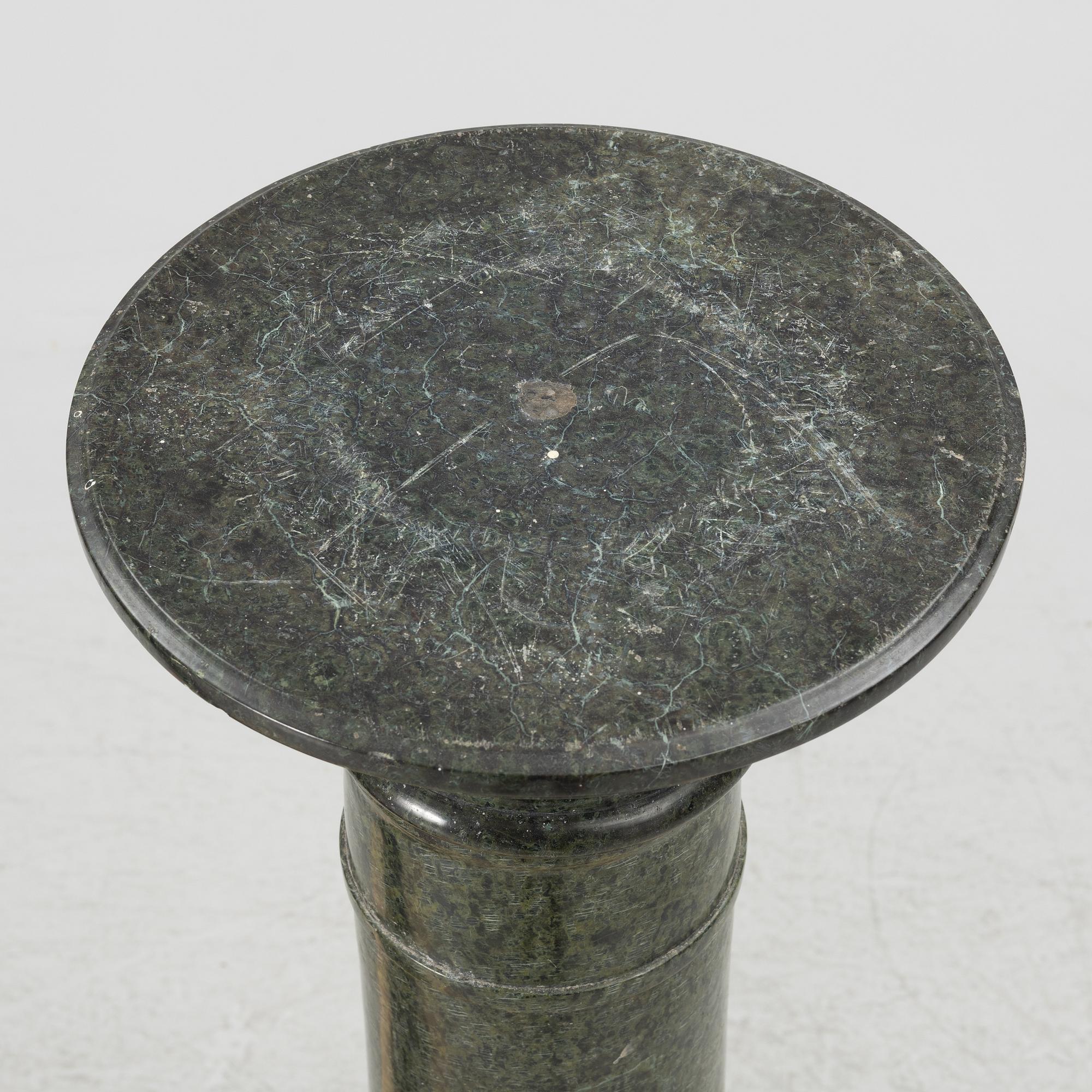 Two Pedestals, around the year 1900.