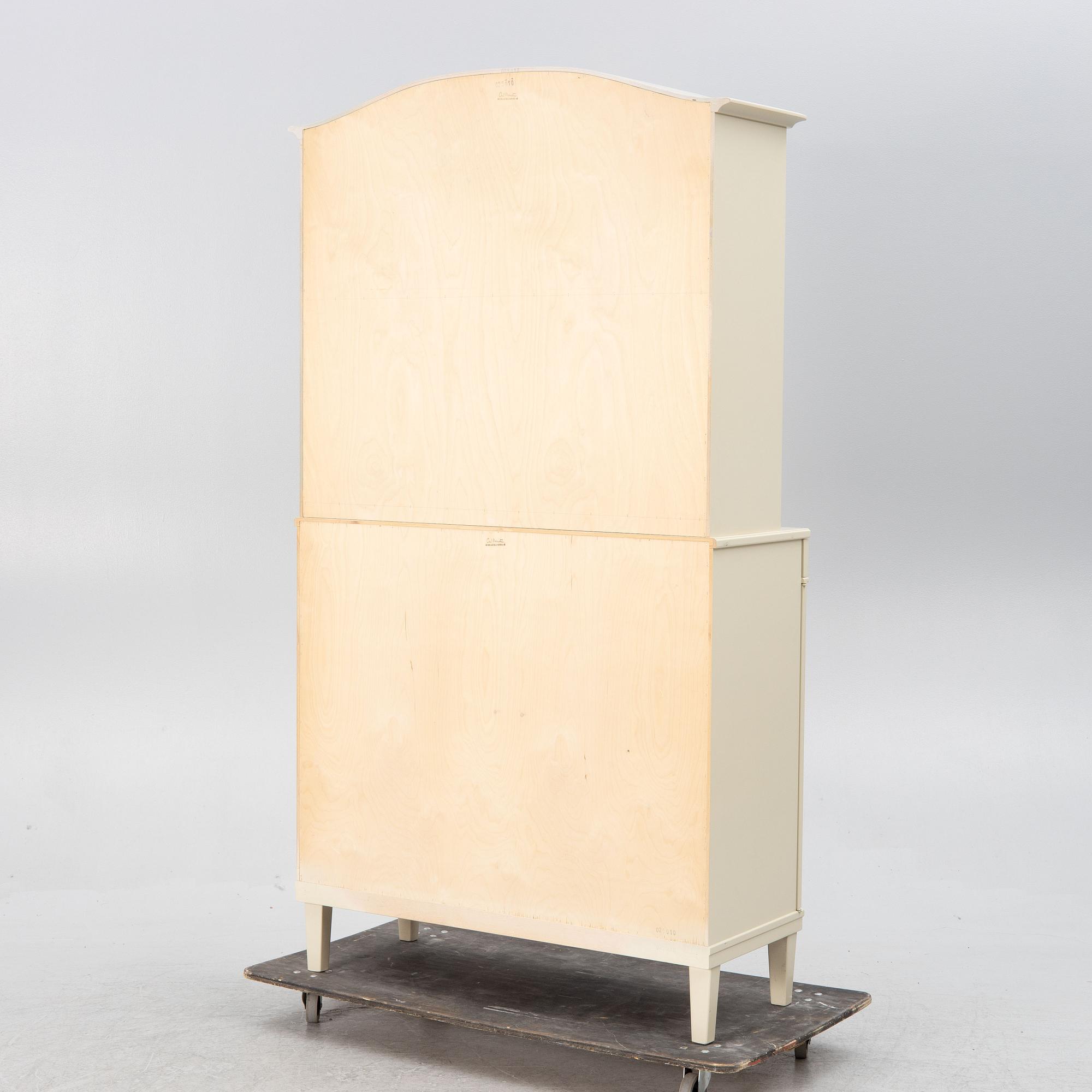 Carl Malmsten, a display cabinet, 'Herrgården', Åfors Möbelfabrik AB, second half of the 20th century.