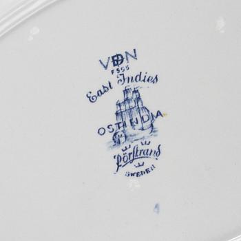 SERVISDELAR, 31 st, porslin, "Ostindia", Rörstrand, 1900-tal.