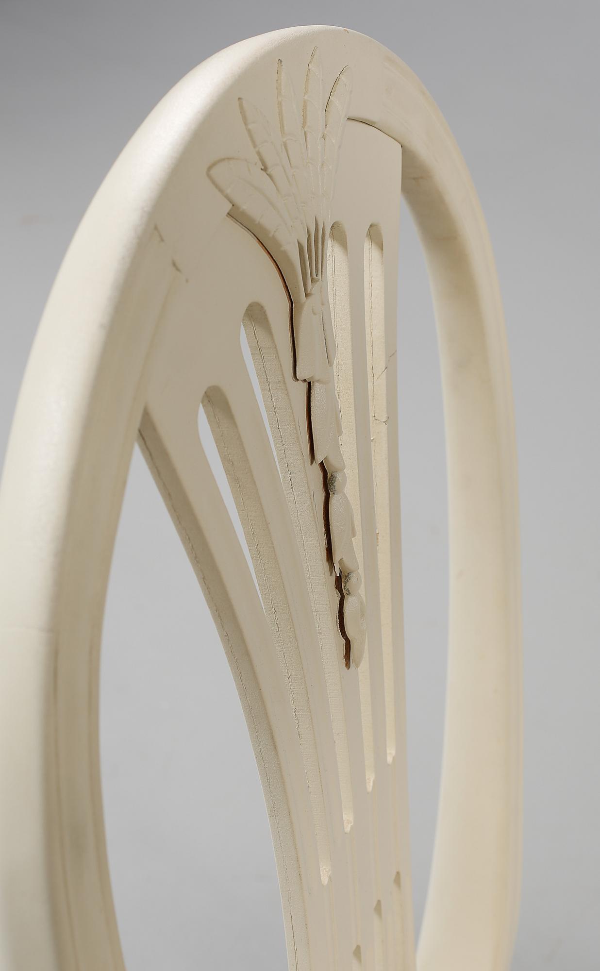 STOLAR, 4 st, gustaviansk stil, 1900-talets andra hälft.