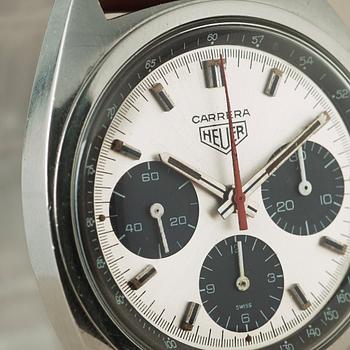 HEUER, Carrera, chronograph, wristwatch, 38 mm,