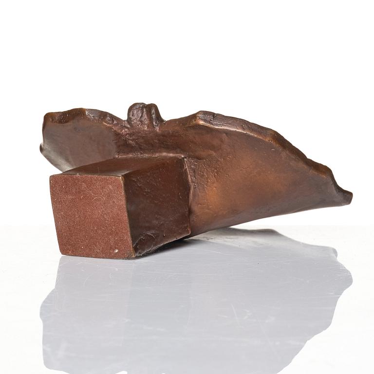 Lisa Larson, skulptur "Tummelisa", brons, Scandia Present, ca 1978, nr 551.
