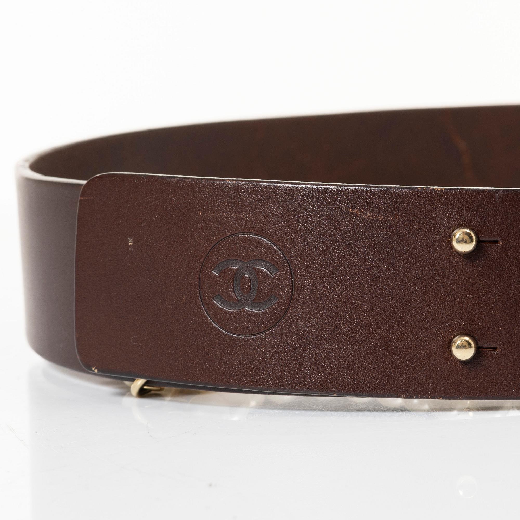 Chanel, skärp, storlek 90, 2002.