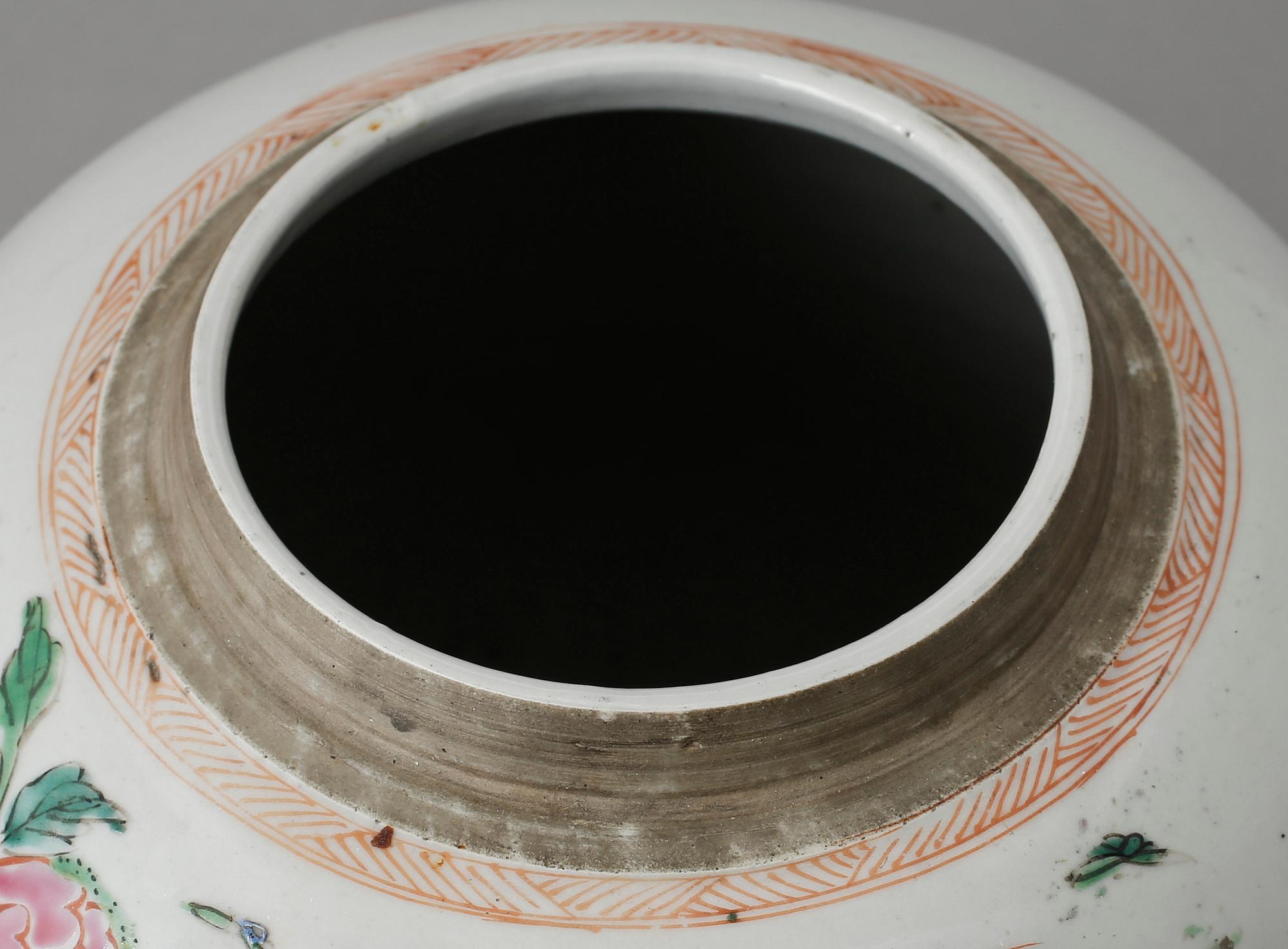 BOJAN, porslin, Kina, sent 1800-tal.