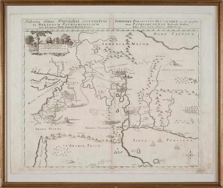 KARTA, 1700-talets första hälft.