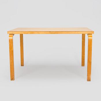 Alvar Aalto, pöytä, malli 82, O.Y. Huonekalu- ja Rakennustyötehdas A.B. 1950-luku.