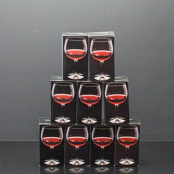 SIGNE PERSSON-MELIN, 9 'Bouquet', red wine glasses.