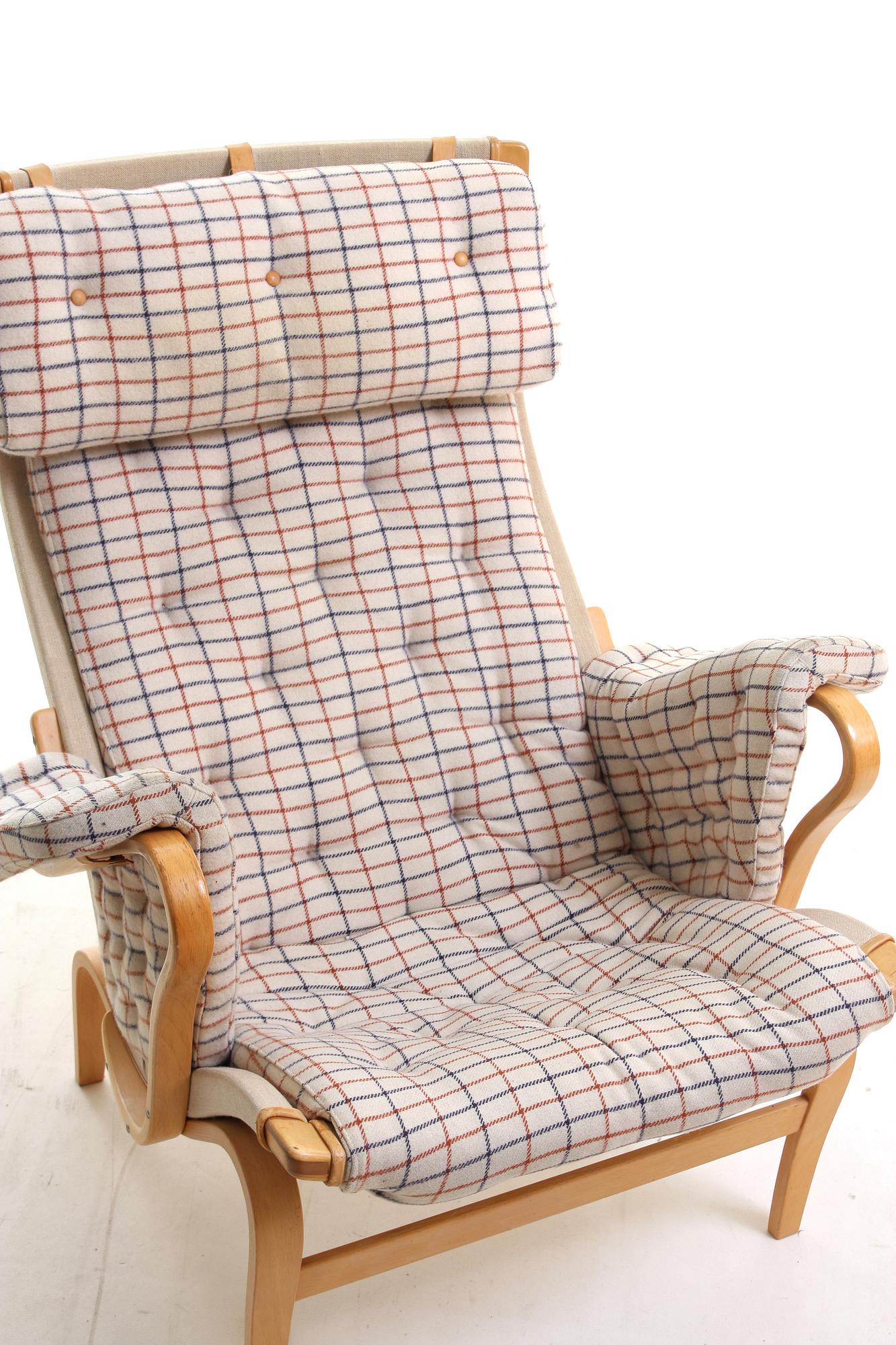 FÅTÖLJ, "Pernilla", Bruno Mathsson för DUX.