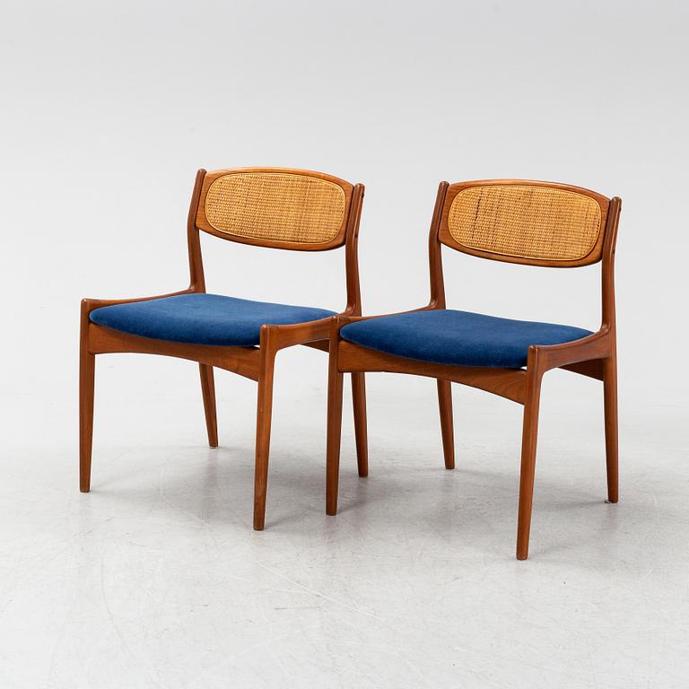 Ib Kofod Larsen, stolar, ett par, för Christian Linneberg, Danmark, 1960-tal.