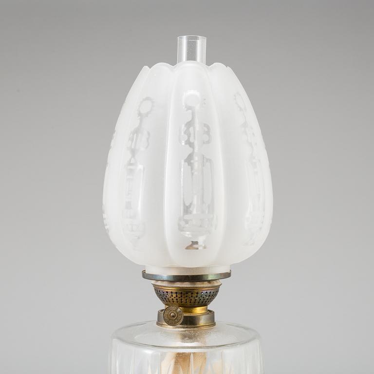 a Kosmos Brenner table light from around 1900.