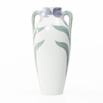 Karl Lindström, & Waldemar Lindström, an Art Nouveau porcelain vase, Rörstrand.