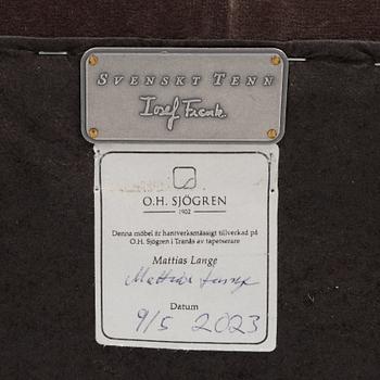 TAF Studio, a "Famna" stool, Svenskt Tenn, O.H. Sjögren, Tranås, 2023.