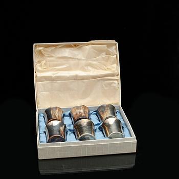 PARTI SILVER, silver, 21 delar, bla. GAB, Stockholm 1963. Totalvikt ca 753 gram.