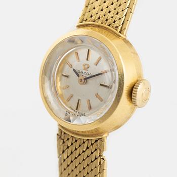 Omega, wristwatch, 17,5 mm.