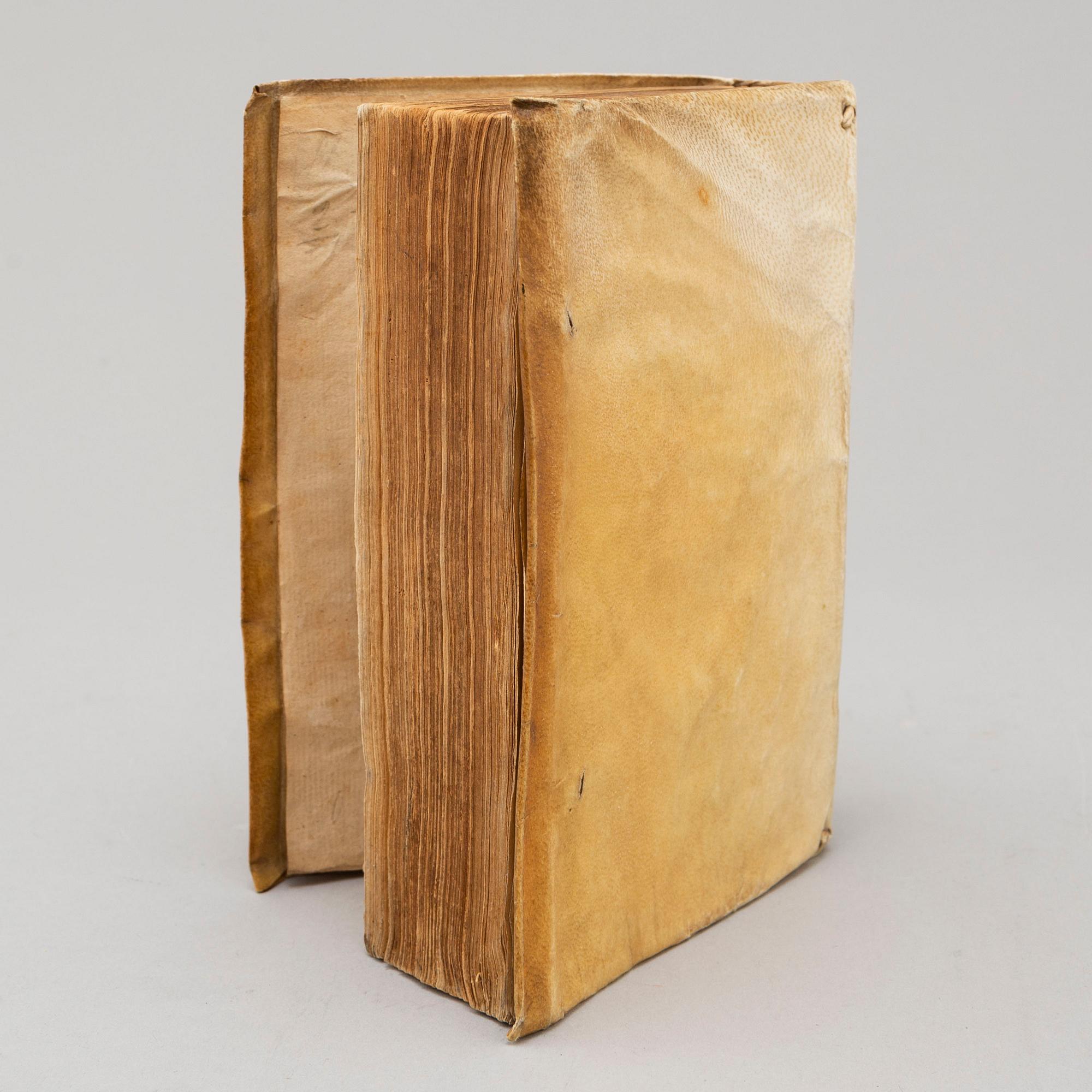 BOOK, The Works of Statius, 1595.