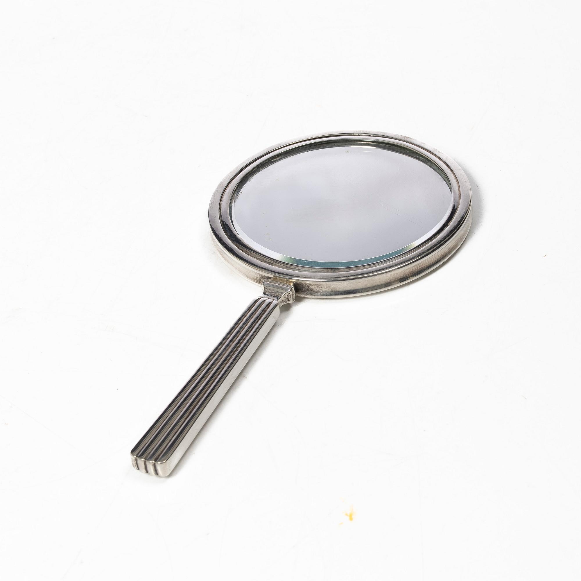 Sigvard Bernadotte, Toilet set, 4 pieces, sterling silver, by Georg Jensen, Denmark 1933-1944. Model no. 278.