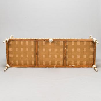 A late Gustavian style sofa, late 19th century.