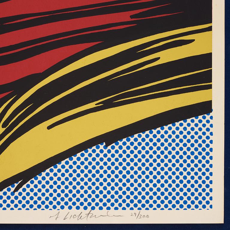 Roy Lichtenstein, "Brushstrokes".