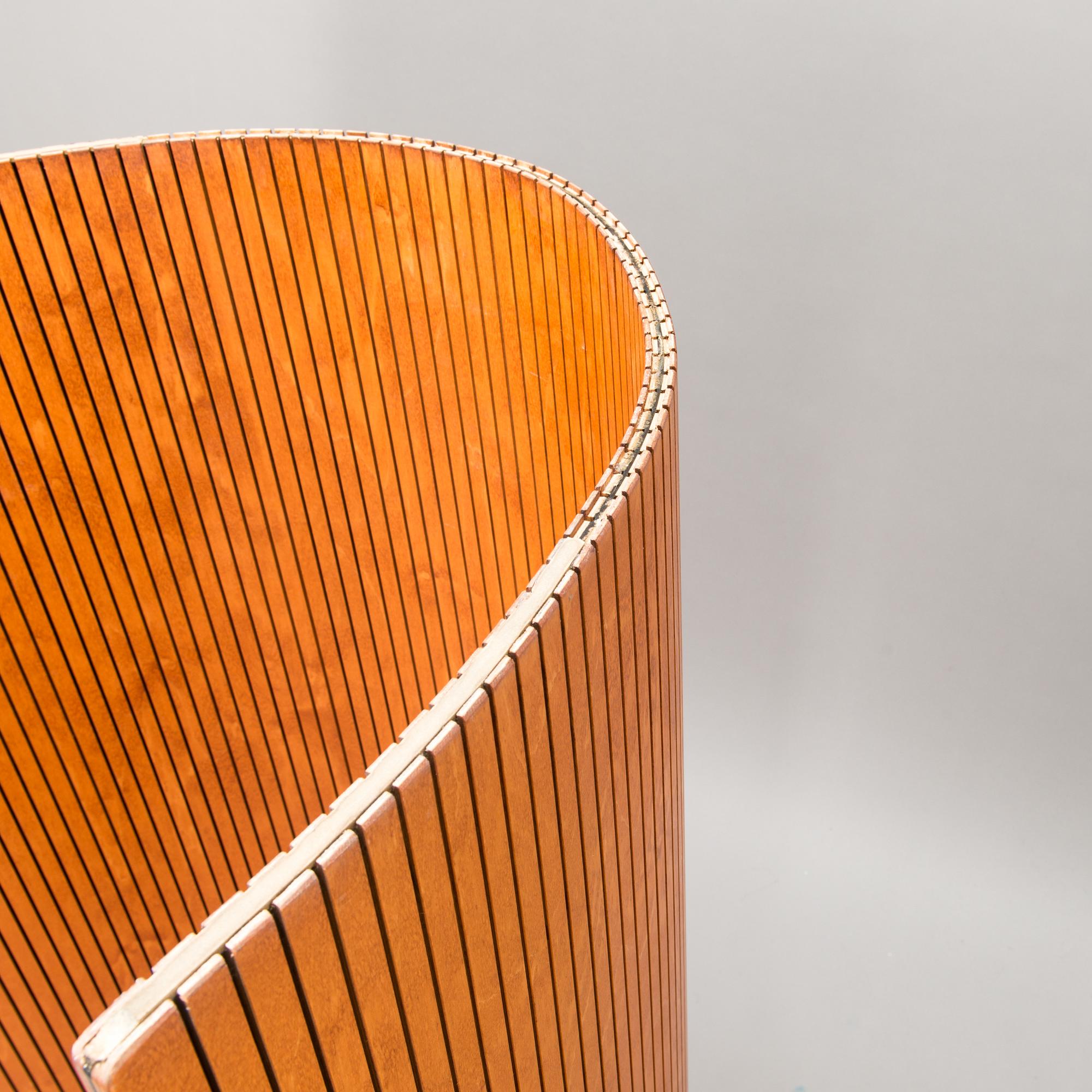 A wooden 'Sebastian' screen/room divider, Martela, Finland.