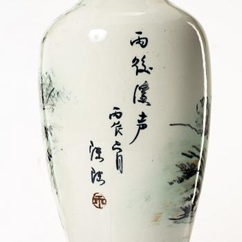 A matched pair of table lamps, Bergboms, second half of the 20th century.