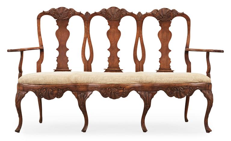 Rokoko, A North European Rococo 18th century sofa.