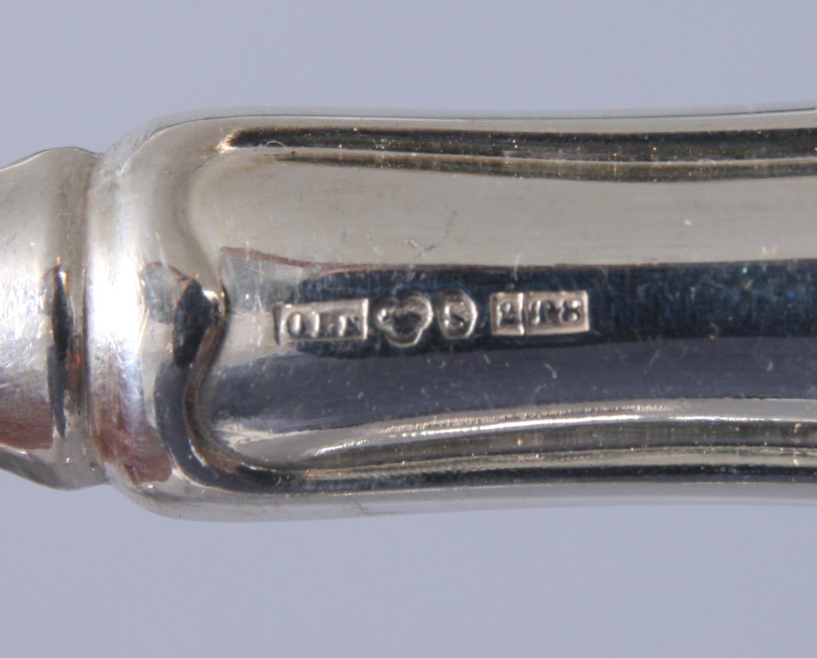 BESTICKSERVIS, 36 delar, silver.