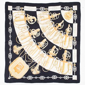 Hermès, a 'Cliquetis' scarf.