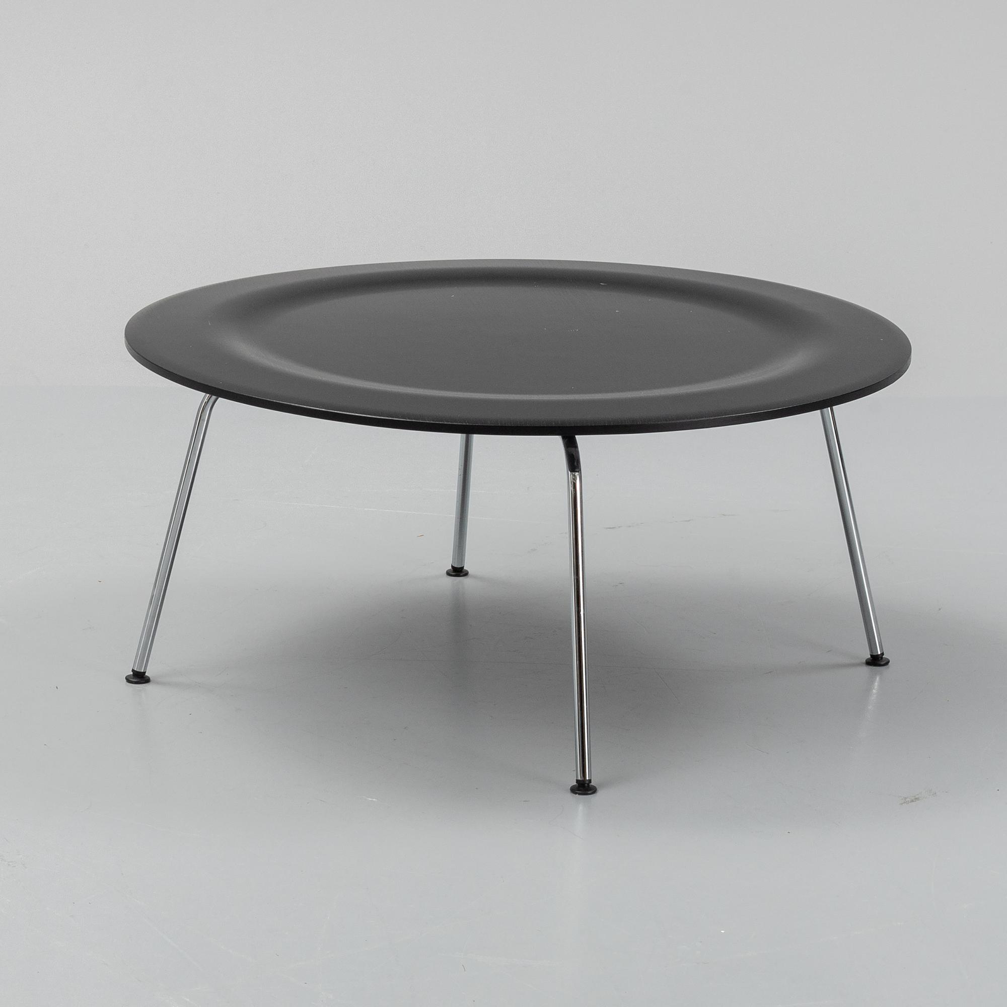 Charles and Ray Eames, a 'CTM' coffee table, Vitra 2011.