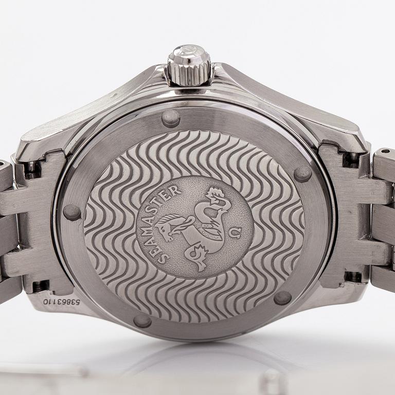 Omega, Seamaster, 120m, armbandsur, 36 mm.